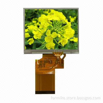 3.5-inch TFT LCD Module with Lanscape Type and Backlight White LED